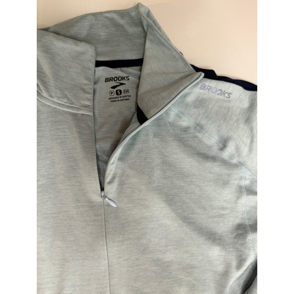 Women's Brooks Dash Half Zip Running Pullover Lig… - image 7